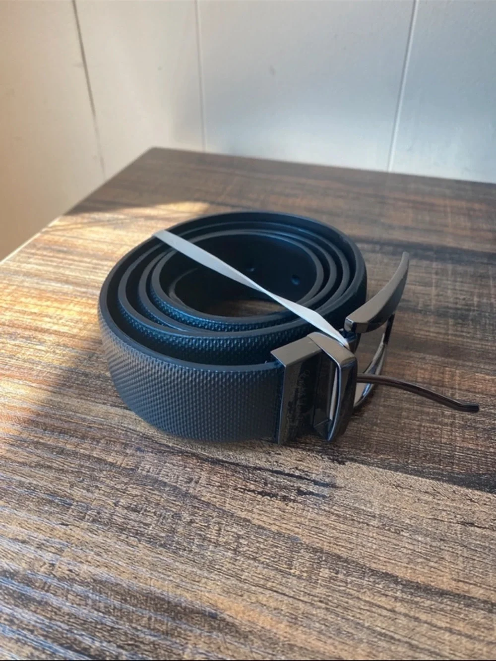 Chinese Laundry Textured Leather Belt, 40”